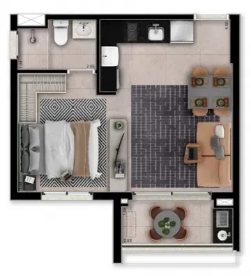 Apartamento no Vision Colinas