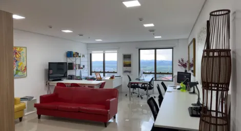 SALA SOFISTICADA  EM EXCELENTE PRÉDIO COMERCIAL NO JD. AQUARIUS