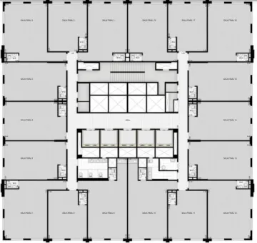 Sala New Worker Tower(Jardim Aquarius) - 49 m2 / 2 vagas / alugada